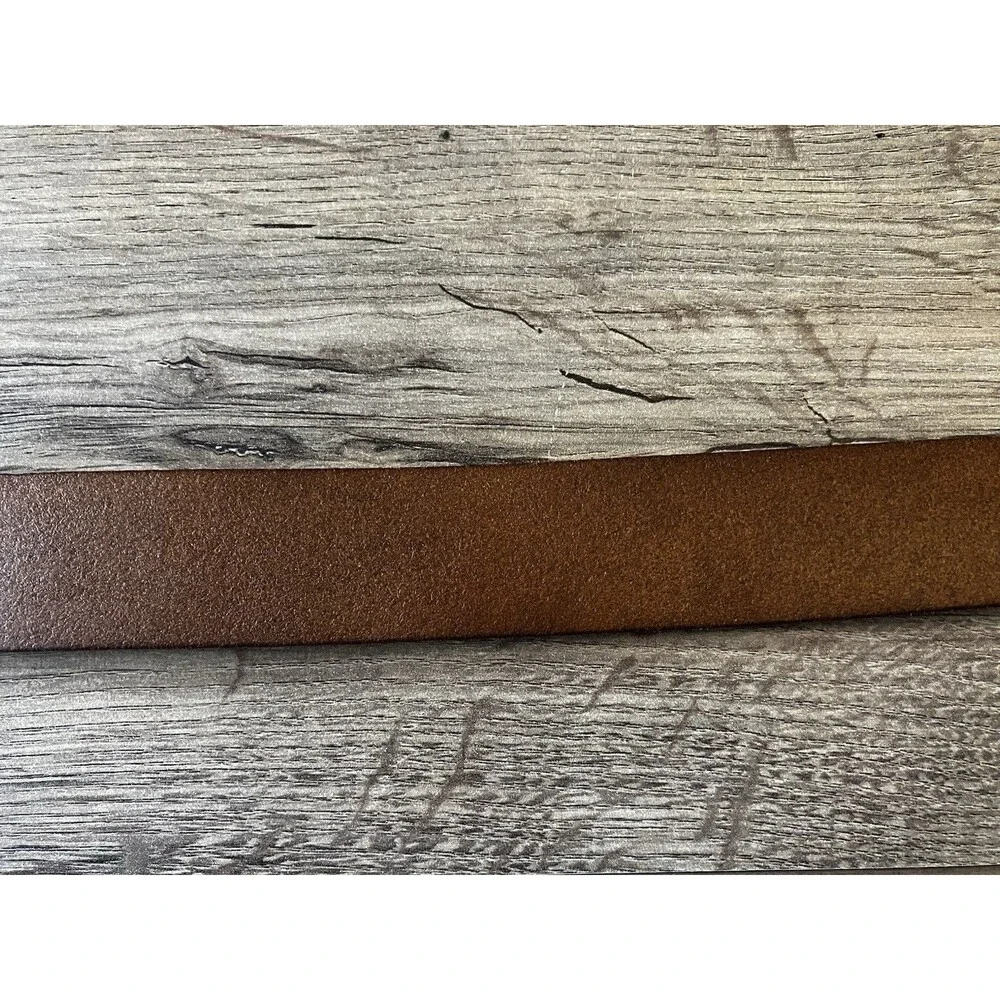 GAP Brown Leather Belt Girls Medium 22-26